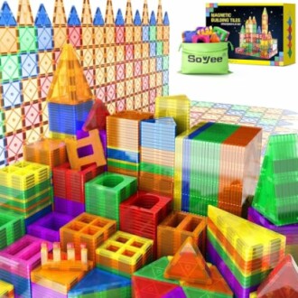 Soyee Magnetic Tiles 100-Piece Set