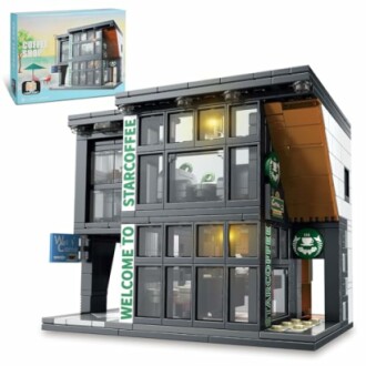 City Coffee House Building Blocks Set
