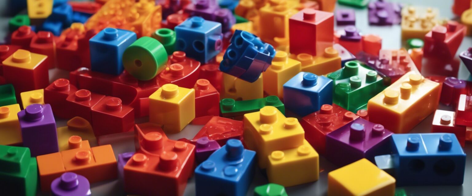 Plastic building blocks