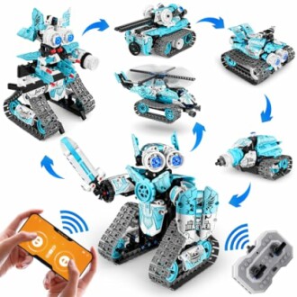 Amy & Benton Kit de construction robot télécommande