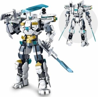 Ice Warrior Mech Building Set